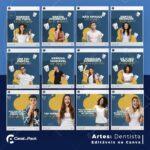 Pack 200 Artes editáveis no canva - Dentista ,odontologia +Legendas - Imagem 10