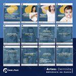 Pack 200 Artes editáveis no canva - Dentista ,odontologia +Legendas - Imagem 8