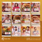 Pack 200 Artes editáveis no canva - Hamburgueria +Legendas - Imagem 5