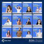 Pack 200 Artes editáveis no canva - óticas +Legendas - Imagem 11