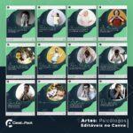 Pack 200 Artes editáveis no canva - Psicólogos+Legendas - Imagem 4