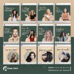 Pack 200 Artes editáveis no canva - Salão de Beleza +Legendas - Imagem 10