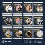 Pack 200 Artes editáveis no canva - Contabilidade +Legendas - Imagem 3