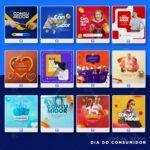 Pack 220 Artes editavéis Dia do consumidor - Photoshop psd - Imagem 9