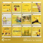 Pack 30 Artes editáveis no canva - Setembro Amarelo +Stories - Imagem 2