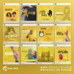 Pack 30 Artes editáveis no canva - Setembro Amarelo +Stories - Imagem 4