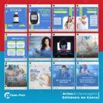 Pack 30 Artes editáveis no canva - Enfermagem +Stories - Imagem 3
