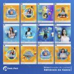 Pack 40 Artes editáveis no canva - Provedor de internet +Stories - Imagem 5