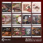 Pack 40 Artes editáveis no canva - Açougue +Stories - Imagem 3