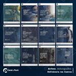 Pack 40 Artes editáveis no canva - Advogados +Stories - Imagem 4
