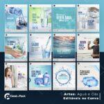 Pack 40 Artes editáveis no canva - Distribuidora de Água e Gás +Stories - Imagem 4