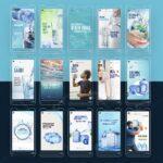 Pack 40 Artes editáveis no canva - Distribuidora de Água e Gás +Stories - Imagem 6