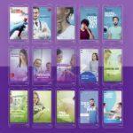 Pack 40 Artes editáveis no canva - Exames Clínicos +Stories - Imagem 6