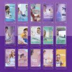 Pack 40 Artes editáveis no canva - Exames Clínicos +Stories - Imagem 5