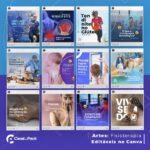 Pack 40 Artes editáveis no canva - Fisioterapia +Stories - Imagem 2
