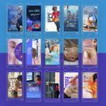 Pack 40 Artes editáveis no canva - Fisioterapia +Stories - Imagem 6