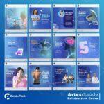 Pack 40 Artes editáveis no canva - Saúde - Imagem 3