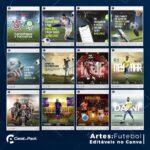 Pack 45 Artes editáveis no canva - Futebol +Stories - Imagem 3