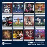 Pack 45 Artes editáveis no canva - Futebol +Stories - Imagem 2