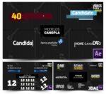 Pack 490 Materiais Vídeos Campanhas Política 1. 0 Editáveis After Effects - Imagem 3