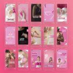 Pack 50 Artes editáveis no canva - Outubro rosa +Stories - Imagem 6