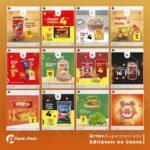 Pack 50 Artes editáveis no canva - Supermercado +Stories - Imagem 3
