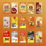 Pack 50 Artes editáveis no canva - Supermercado +Stories - Imagem 5
