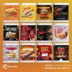 Pack 60 Artes editáveis no canva - Alimentação +Stories - Imagem 4