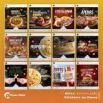 Pack 60 Artes editáveis no canva - Alimentação +Stories - Imagem 2