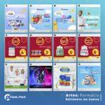Pack 50 Artes editáveis no canva - Farmácia +Stories - Imagem 5