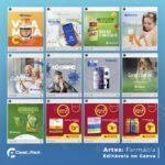 Pack 50 Artes editáveis no canva - Farmácia +Stories - Imagem 4