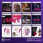 Pack 50 Artes editáveis no canva - Sexshop - Imagem 2