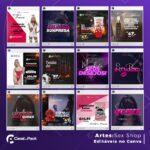 Pack 50 Artes editáveis no canva - Sexshop - Imagem 5