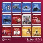 Pack 50 Artes editáveis no canva - Iptv +Stories - Imagem 5