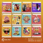 Pack 55 Artes editáveis no canva - Carnaval +Stories - Imagem 4