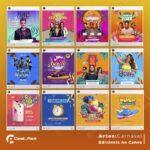 Pack 55 Artes editáveis no canva - Carnaval +Stories - Imagem 3