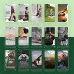 Pack 60 Artes editáveis no canva - Studio de Yoga +Stories - Imagem 6