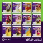 Pack 60 Artes editáveis no canva - Açaí +Legendas - Imagem 3