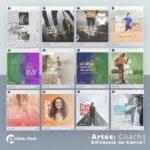 Pack 60 Artes editáveis no canva - Coach +Stories - Imagem 3