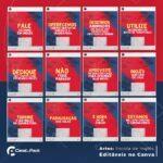 Pack 60 Artes editáveis no canva - Escola de inglês +Legendas - Imagem 2