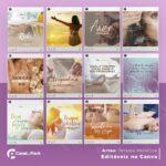 Pack 60 Artes editáveis no canva - Terapia Holística +Stories - Imagem 2