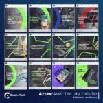Pack 69 Artes editáveis no canva - Assistência técnica de celuar +Stories - Imagem 5