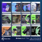 Pack 69 Artes editáveis no canva - Assistência técnica de celuar +Stories - Imagem 4