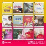 Pack 65 Artes editáveis no canva - Escola +Stories - Imagem 3