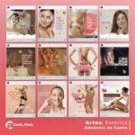 Pack 70 Artes editáveis no canva - Estética +Stories - Imagem 4