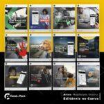 Pack 70 Artes editáveis no canva - Mobilidade Urbana +Stories - Imagem 7