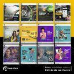 Pack 70 Artes editáveis no canva - Mobilidade Urbana +Stories - Imagem 5