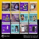 Pack 70 Artes editáveis no canva - Mobilidade Urbana +Stories - Imagem 4