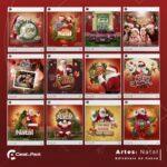 Pack 70 Artes editáveis no canva - Natal +Stories - Imagem 5