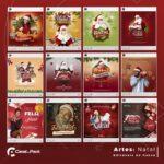 Pack 70 Artes editáveis no canva - Natal +Stories - Imagem 4